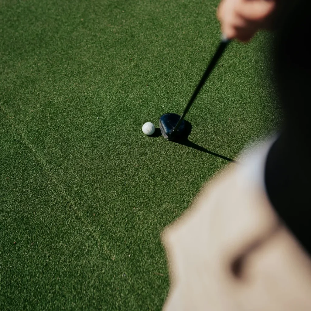 Aulas na Academia de Golfe